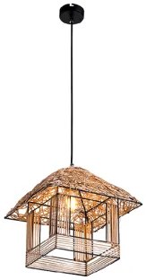 Pendul 1 bec E27 WOODY-H 955WOODY/H