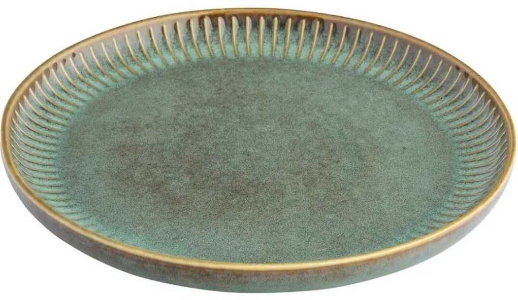 Altom Set of 2 dessert plates Reactive Sage 20.5 cm