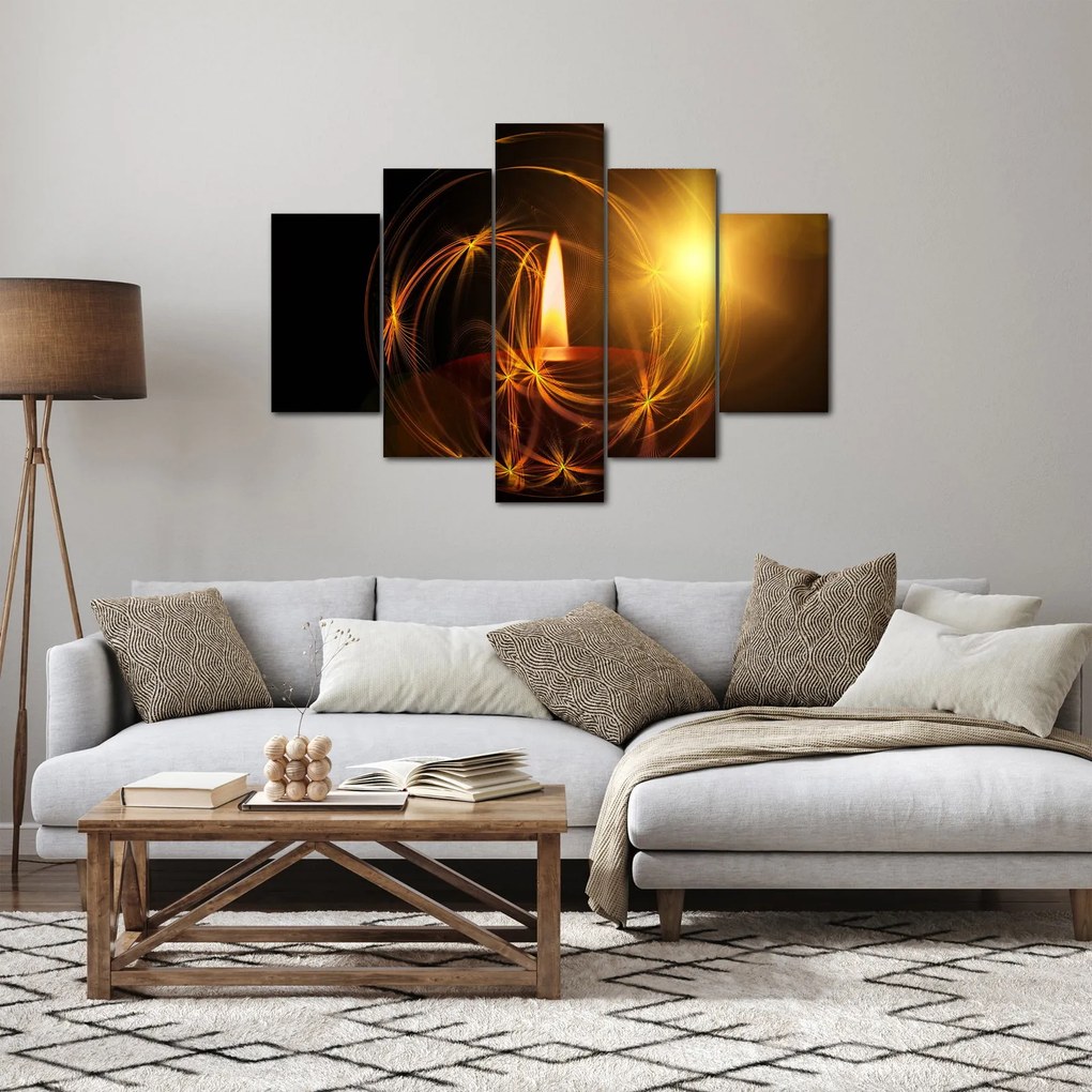 Tablou cu lumânare (150x105 cm)