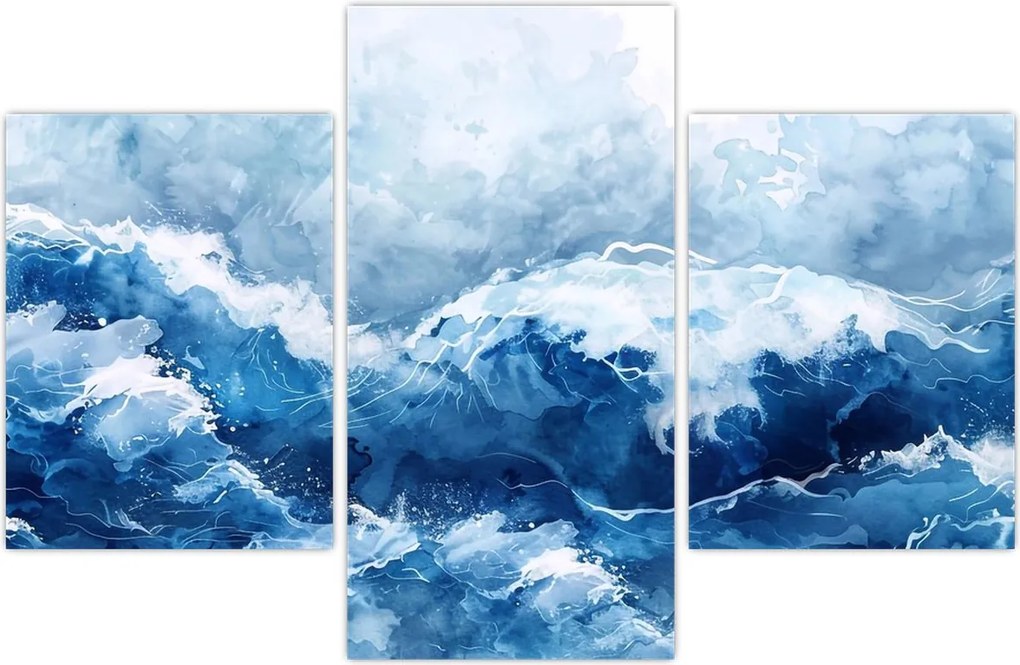 Tablou - Ilustrație a mării (90x60 cm)