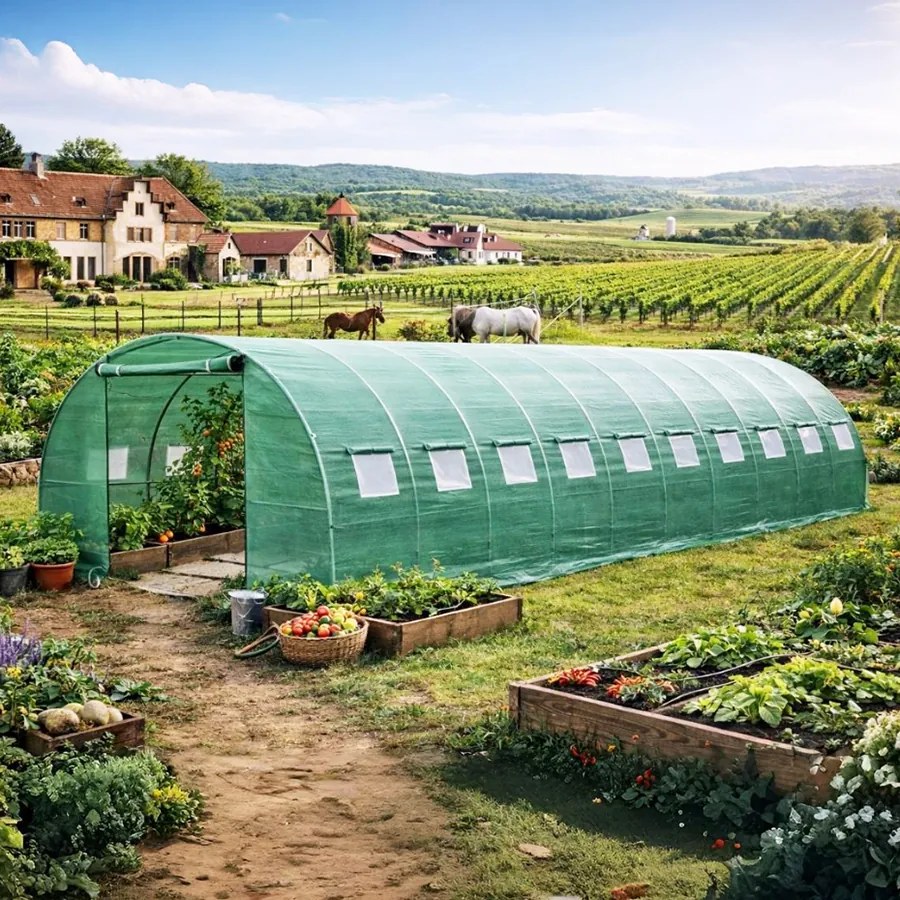 Politunel de grădină de calitate 3 x 10 m