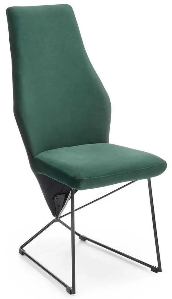 Scaun de bucătărie Vera, verde închis