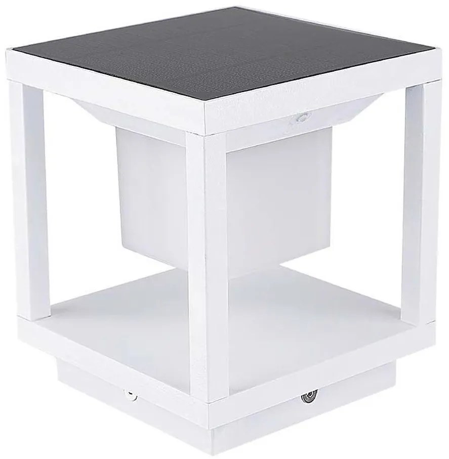 LED lampă solară cu senzor LED/2W/5,5V 3000K IP65 2600 mAh albă