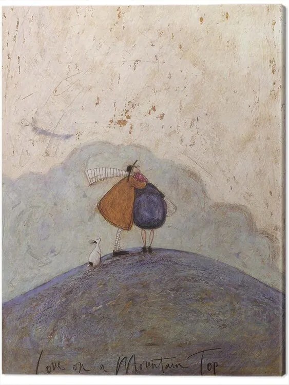 Tablou pe pânză Sam Toft - Love on a Mountain Top