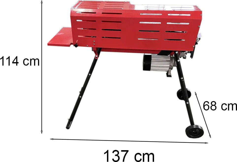 Despicător electric orizontal de lemne HY7T-520-II 2200W 7T