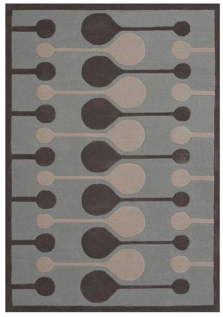 Covor Tear Bedora,160x230 cm, 100% lana, multicolor, finisat manual