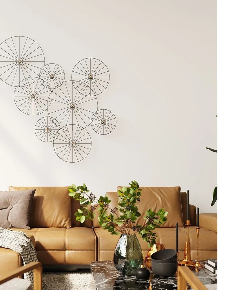 Plafonieră neagră ø 30 cm Soho – Sollux