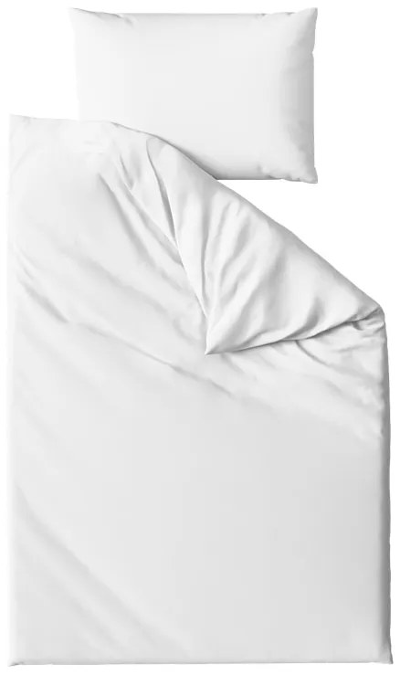 Lenjerie de pat din bumbac STANDO alb Dimensiune lenjerie de pat: 70 x 90 cm | 140 x 200 cm