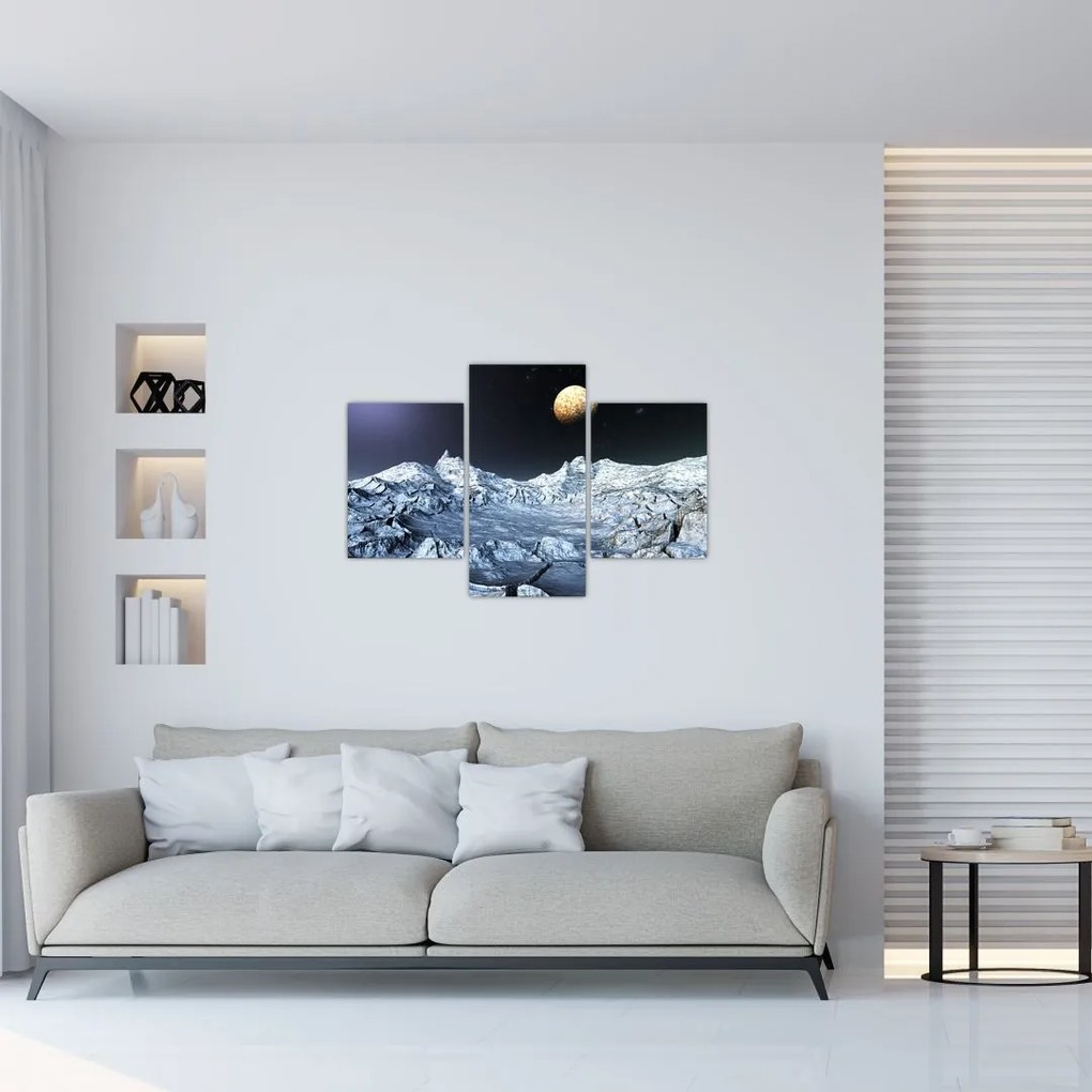 Tablou cu sat (90x60 cm)