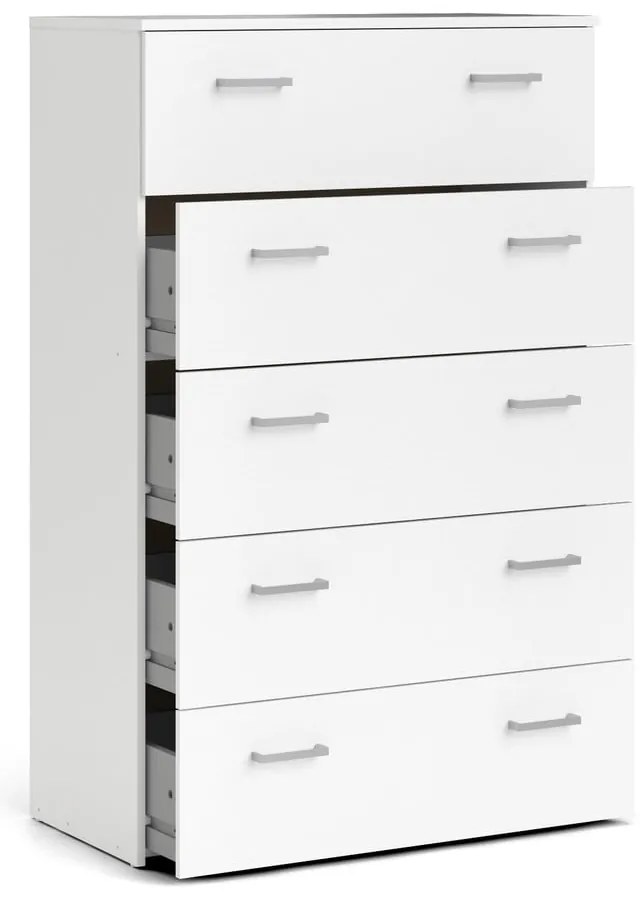 Comodă albă înaltă 74x115 cm Space – Tvilum