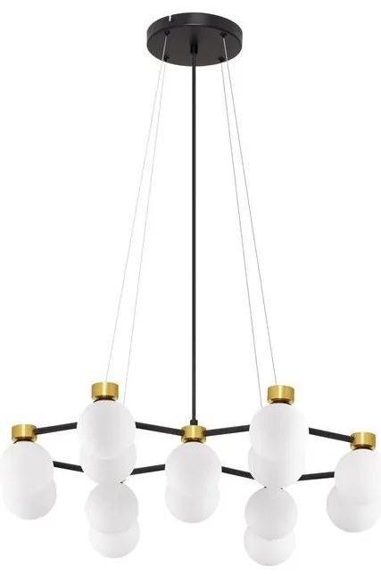 Lustra suspendata cu 14 surse de lumina DOMINO