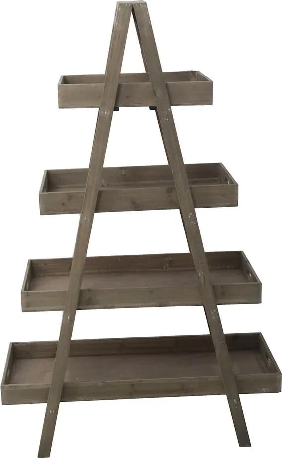 Etajeră multifuncțională din lemn Mauro Ferretti Stairway, înălțime 140 cm