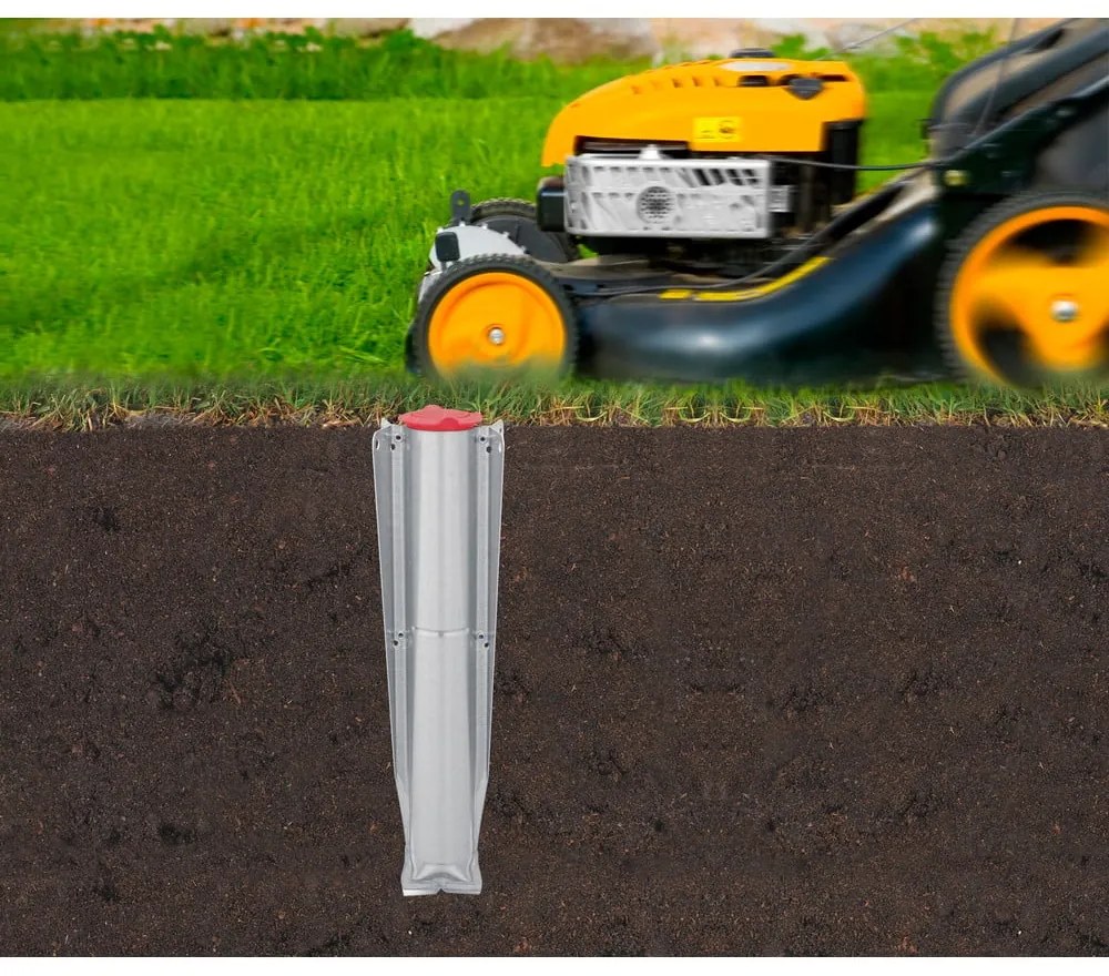 Uscător de rufe argintiu pentru grădină 40 m Topspinner – Brabantia