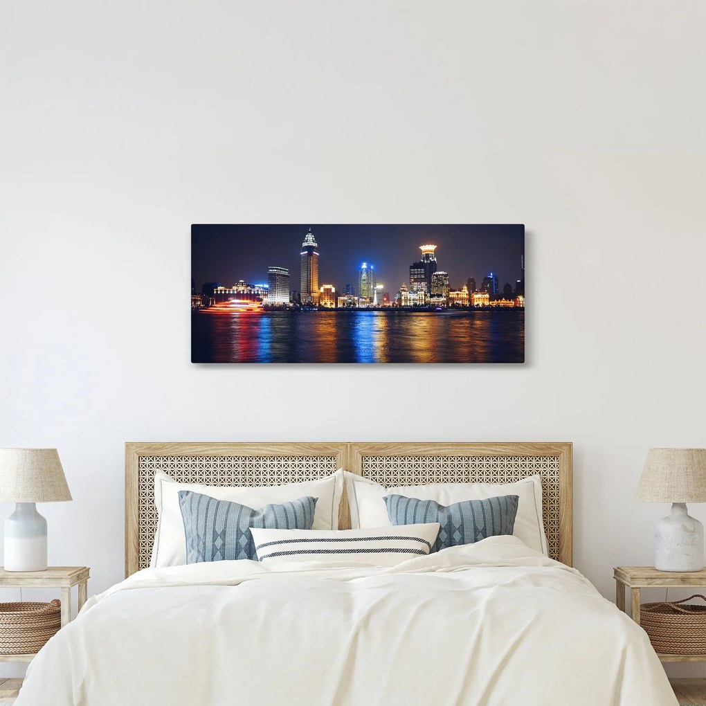 Tablou - Reflectările nopții (120x50 cm)
