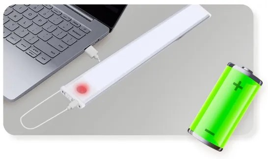 Corp de iluminat LED reîncărcabil cu senzor pentru corpuri de mobilă Aigostar LED/1,5W/5V 4000K