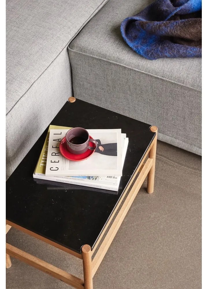 Măsuță auxiliară din marmură 40x60 cm Raw – Hübsch