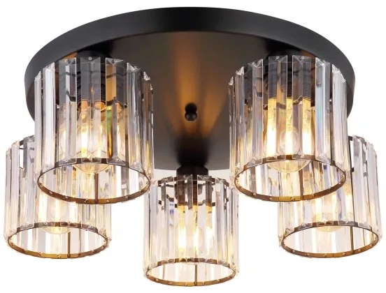 Lustră aplicată Globo 15742-5D JORDANA 5xE27/60W/230V