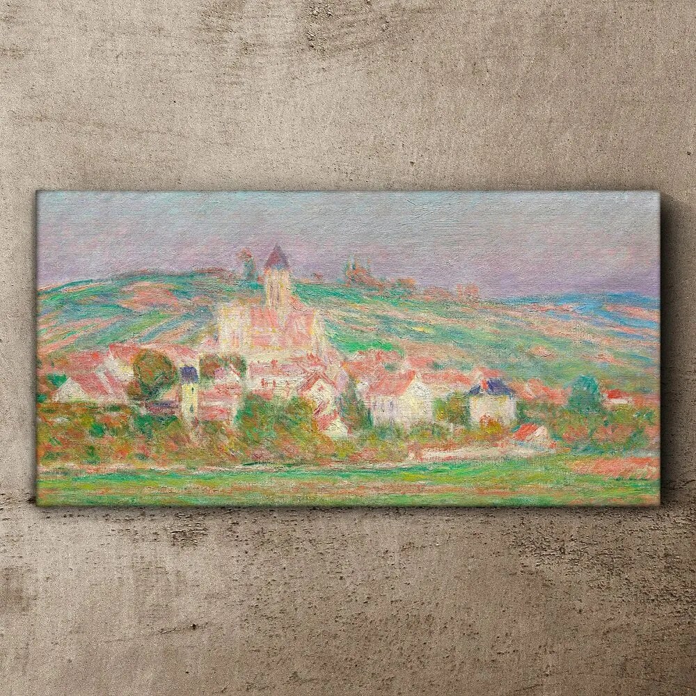 Tablou canvas Vetheuil Sunset Monet