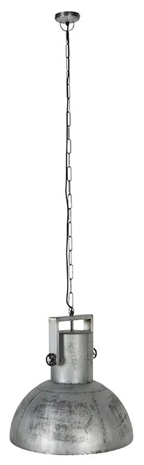 Lampă suspendată industrială gri 40 cm - Samia Sabo