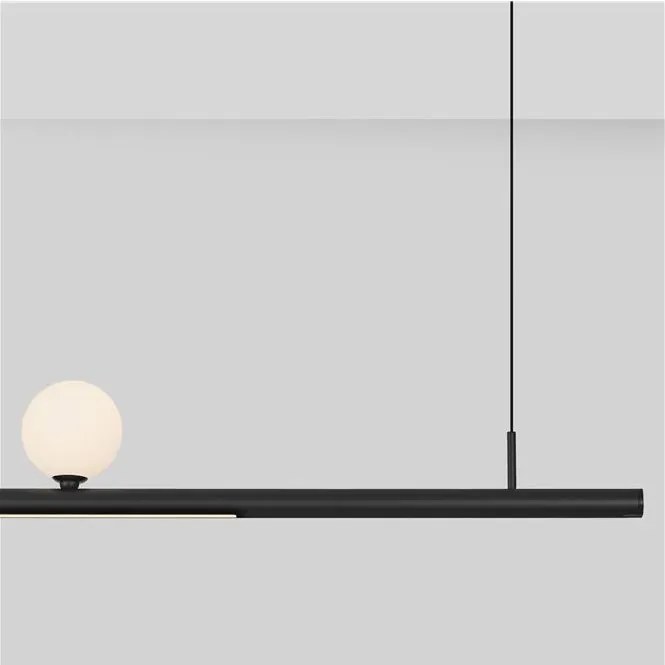 Sina magnetica suspendata tip lustra MADOC negru