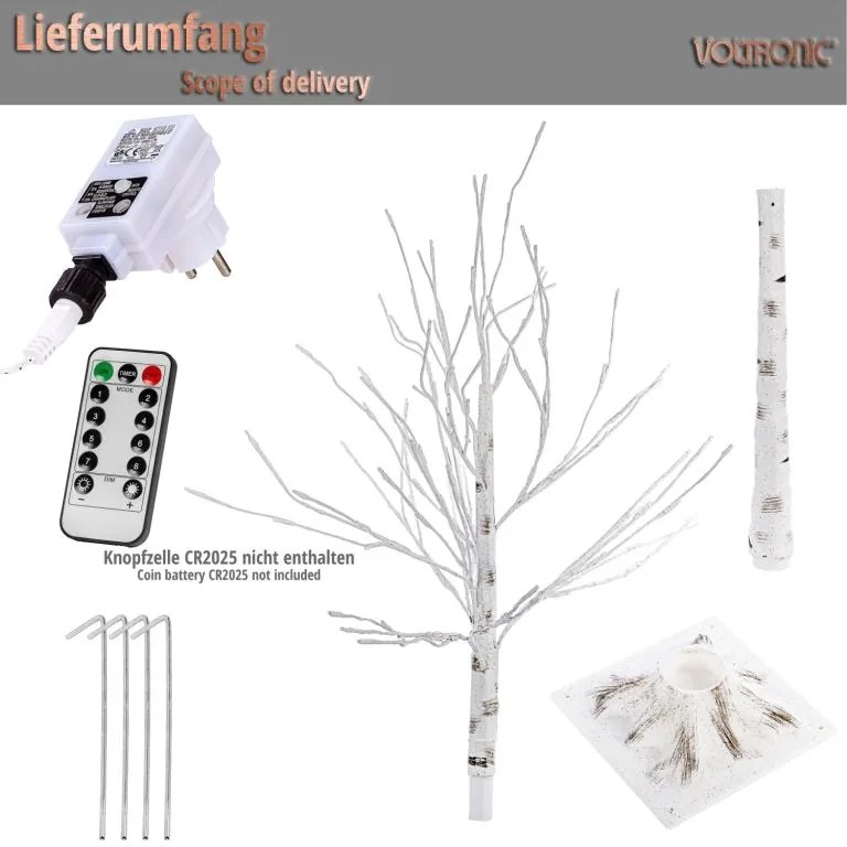 VOLTRONIC LED Copac 180 cm, 8 funcții cu controler