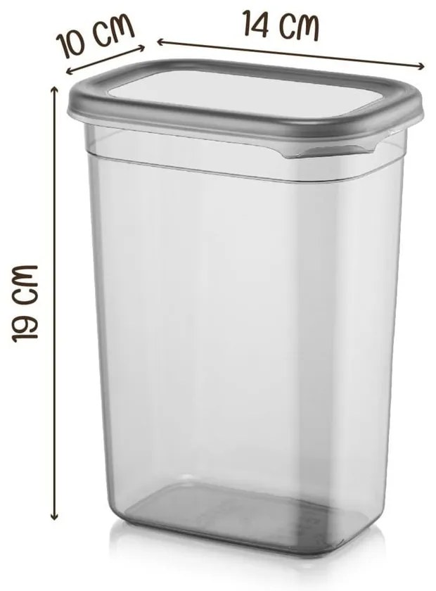 Recipiente 6 buc. pentru alimente – Hermia