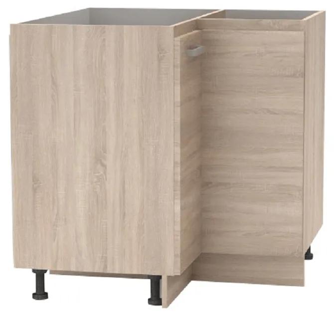 Cabinet inferior de colt, stejar sonoma, NOVA PLUS NOPL-061-RS