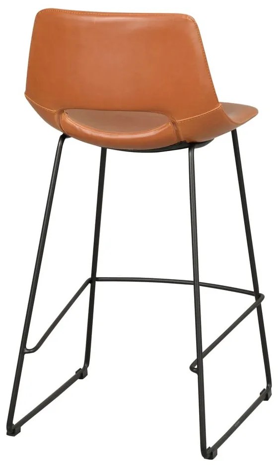 Scaune de bar maro coniac 2 buc. 89 cm Manning - Rowico