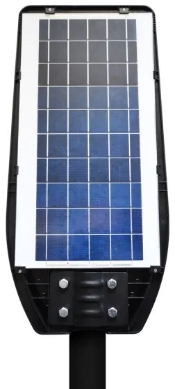 Lampă stradală solară LED VIA 100W/10000 mAh 3,2V 6000K IP54 + telecomandă
