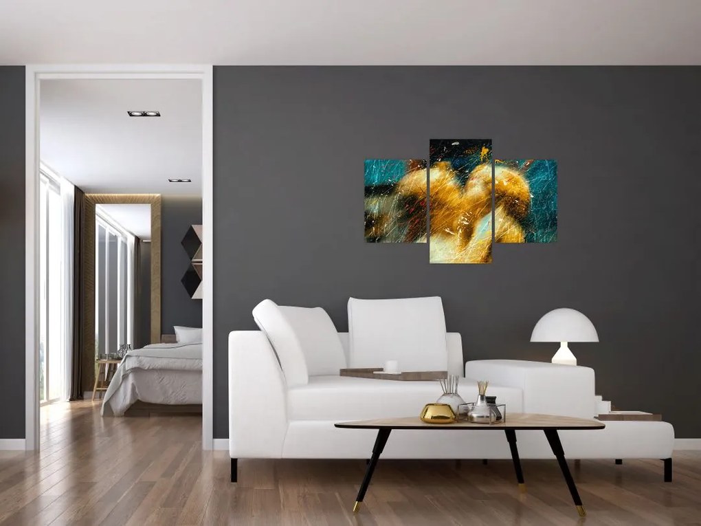 Tablou - Îngerii sărutăndu-se (90x60 cm)