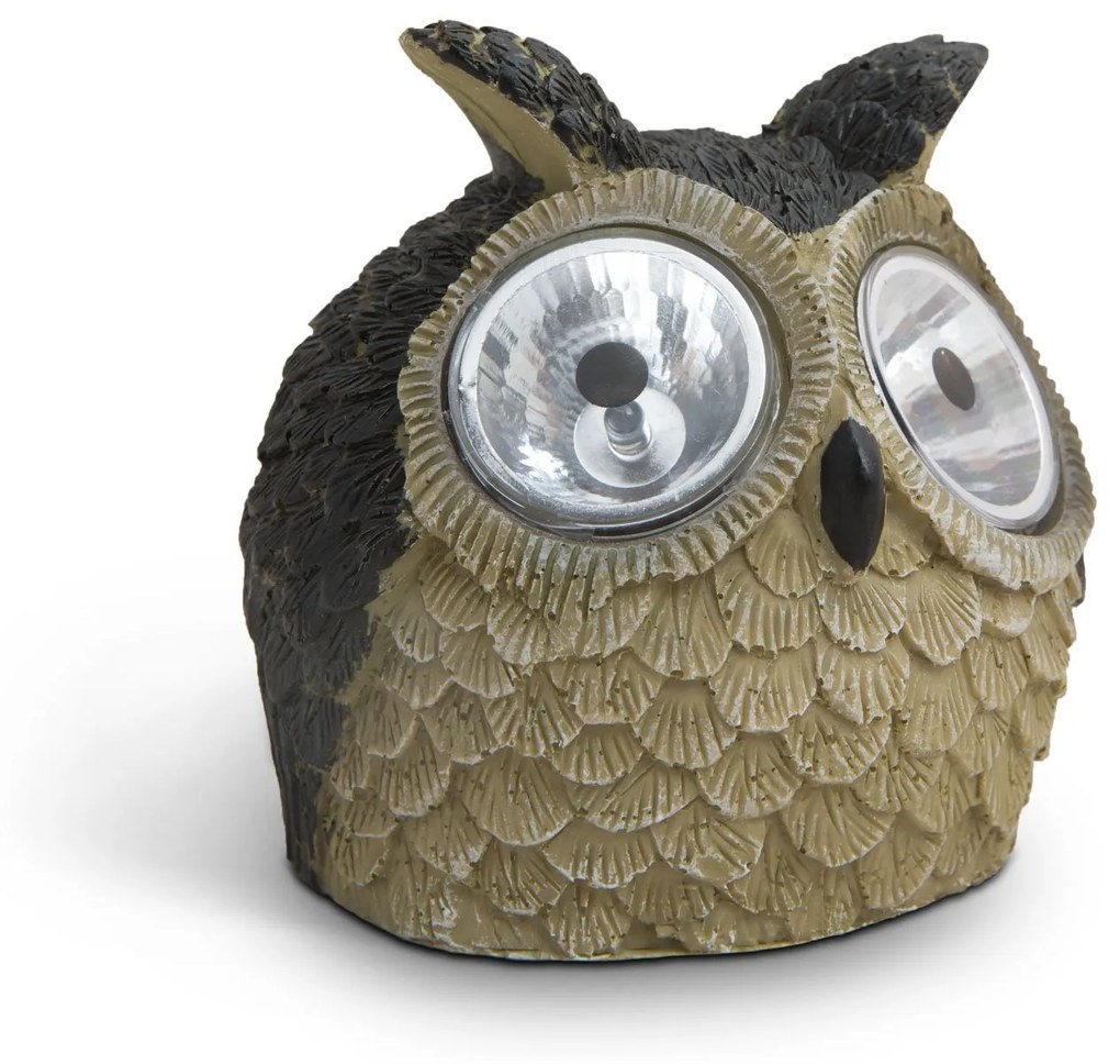 Lampa solara LED figurina - Bufnita
