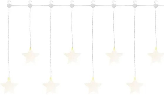 Instalație LED de Crăciun de exterior 8xLED/5,84m IP44 stele