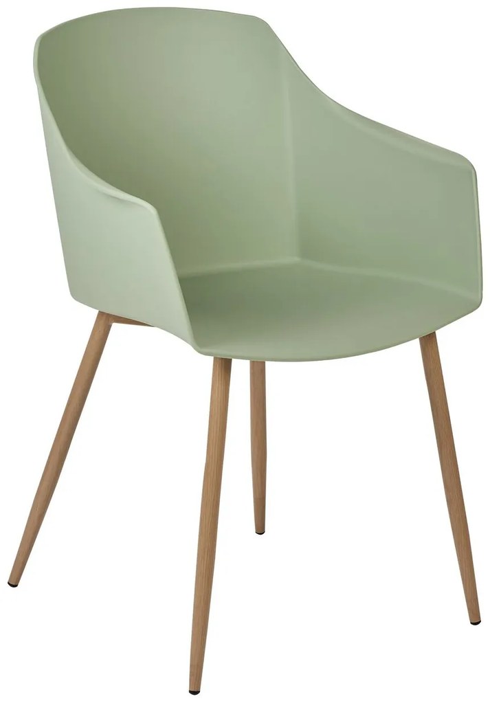 Set 2 buc scaune sufragerie Fonza (verde deschis). 1080360
