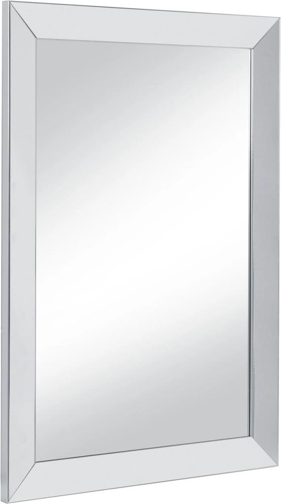 Oglinda de perete Moulinno argintie 73,9/2,5/103,9 cm