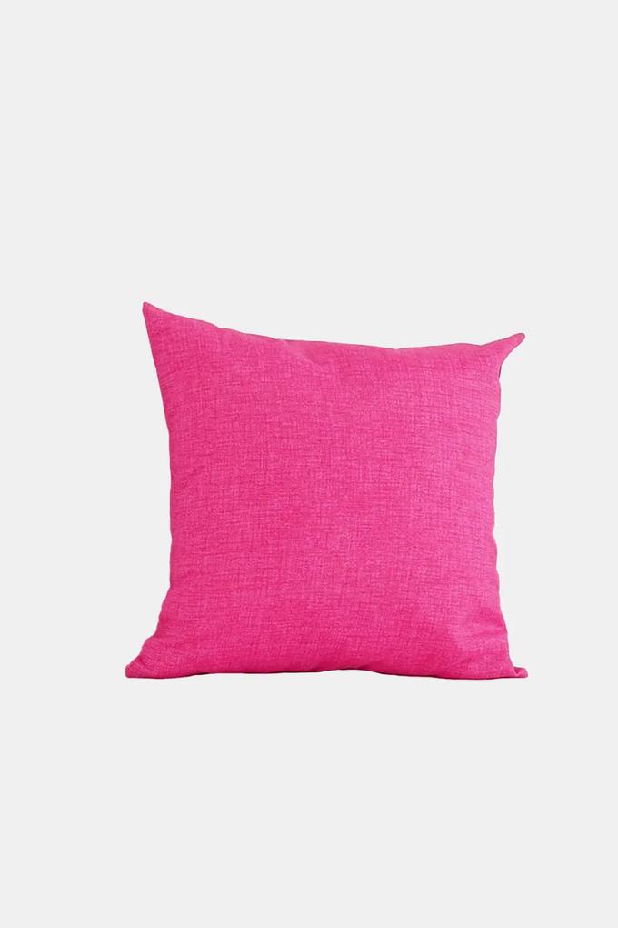 Pernă decorativă roz, cu umplutură roz 45x45 cm