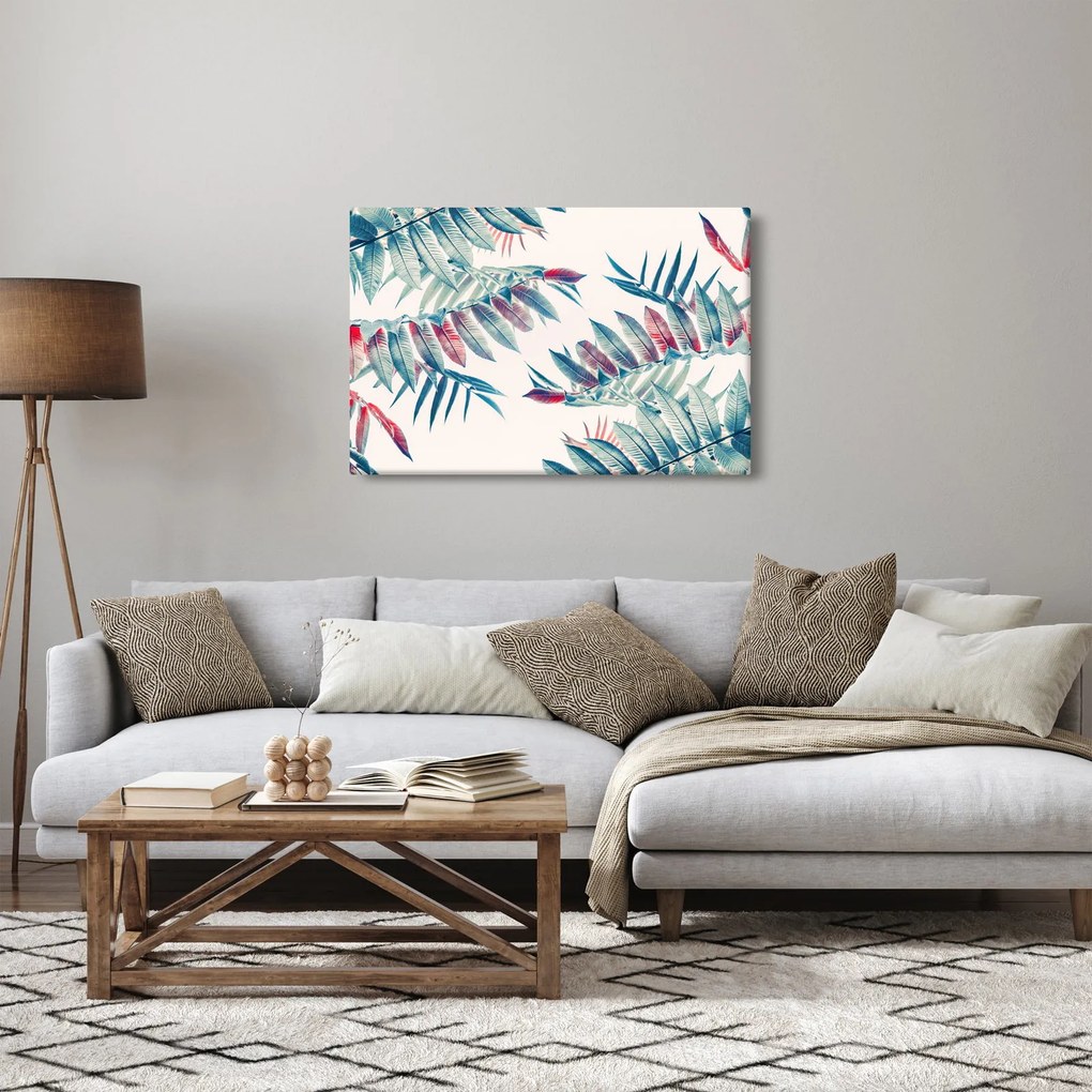 Tablou - Frunze tropicale (90x60 cm)