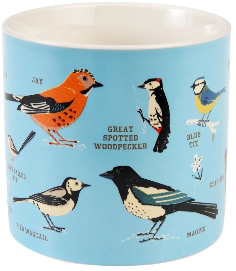 Cană albastră-crem din ceramică 350 ml Garden Birds – Rex London