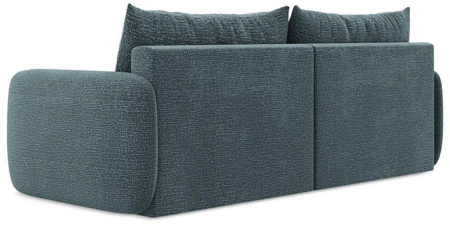 Canapea turcoaz extensibilă/cu spațiu de depozitare 238 cm Kalena – Makamii