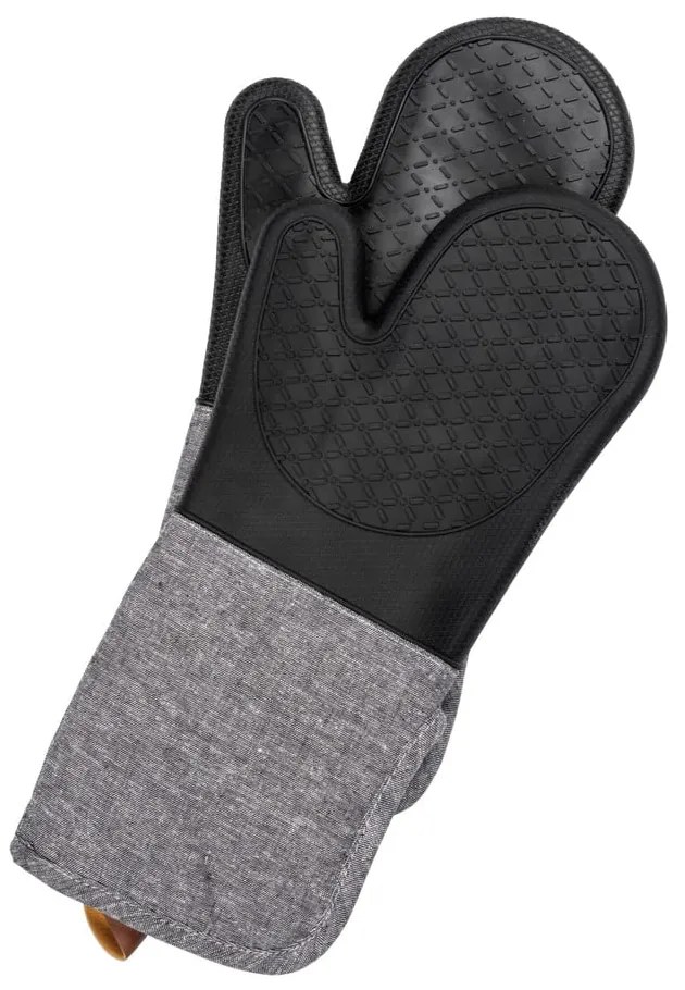 Set 2 mănuși de bucătărie Wenko Black Outdoor Kitchen Ada