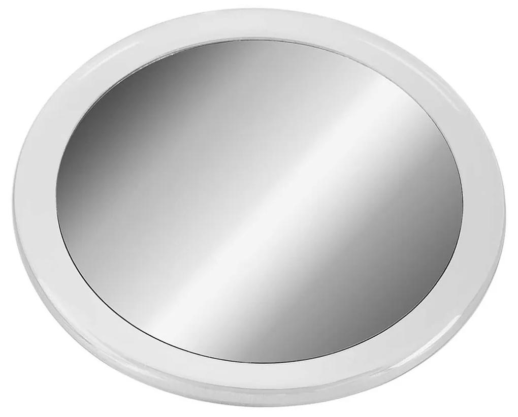 Oglinda cosmetica cu LED si ventuze Carina, Versa, 19.3x2.5x19.3 cm, 7X