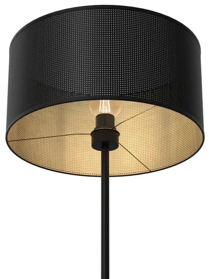 Lampadar LOFT SHADE 1xE27/60W/230V negru/auriu