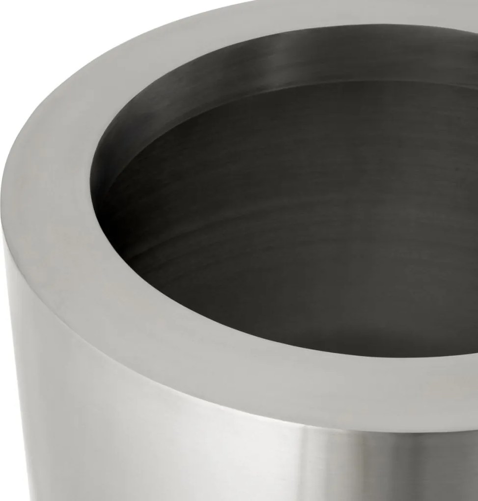 Ghiveci, Vas decorativ din otel inoxidabil Jasper S