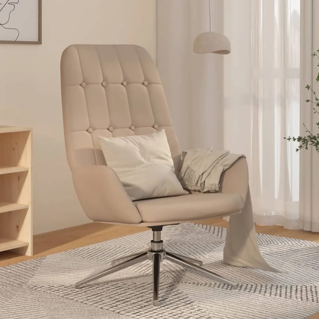 341249 vidaXL Scaun de relaxare, gri deschis, piele întoarsă ecologică