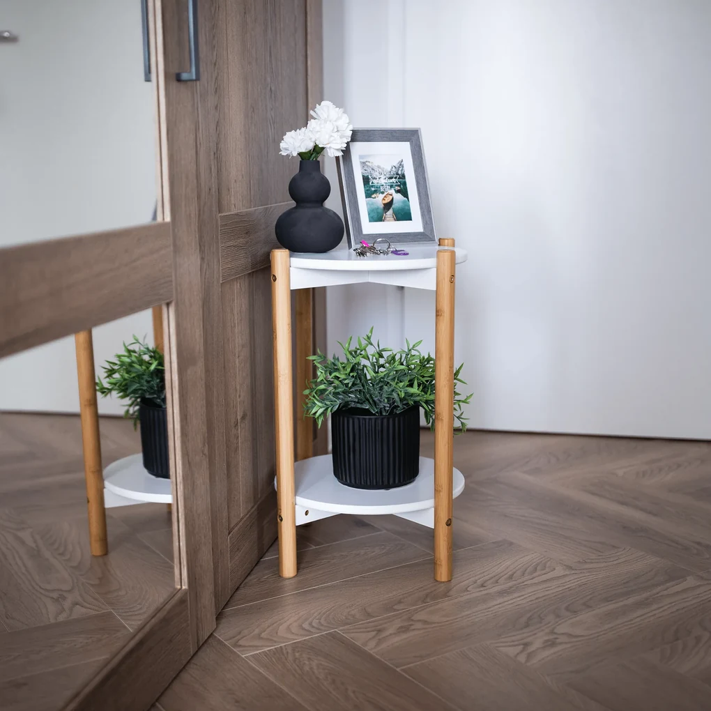 Ghiveci de flori din ceramică, negru mat, KELSO TIP 2