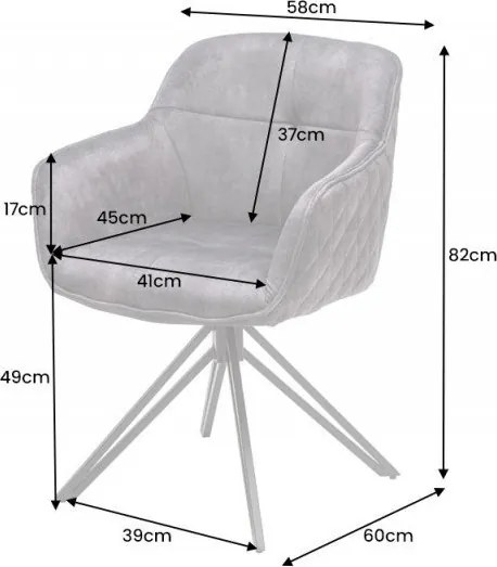 Set 2 scaune moderne pivotante Euphoria verde inchis