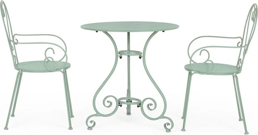 Măsuță de grădină rotundă din oțel ø 70 cm Etienne – Bizzotto