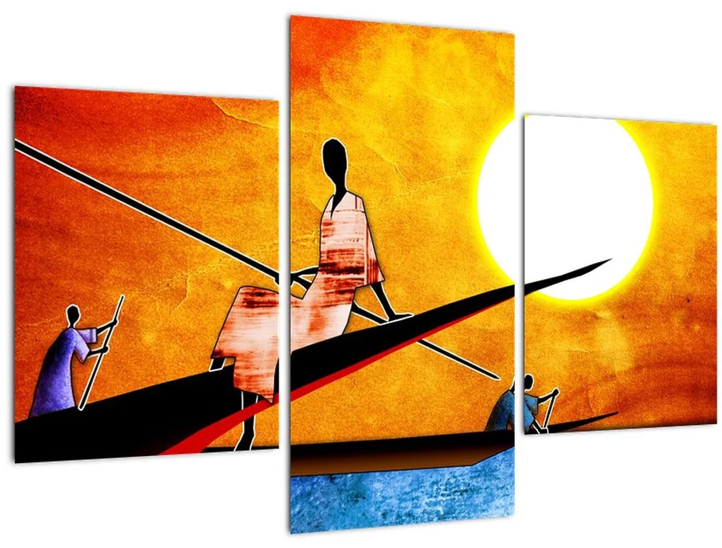 Tablou picturii epochale străveche (90x60 cm)