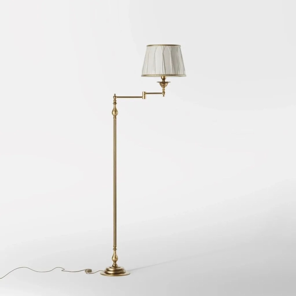 Lampadar, Lampa de podea design italian clasic Brass
