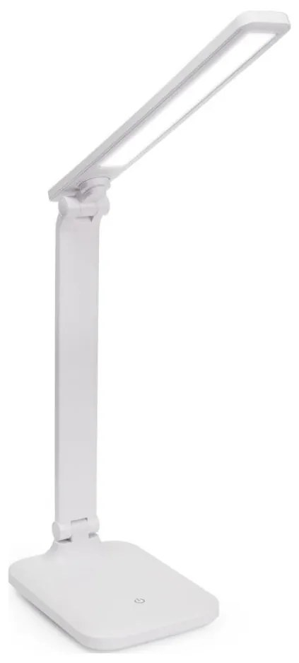 Lampă de birou LED tactilă cu intensitate reglabilă și port USB REMUS LED/5W/230V albă