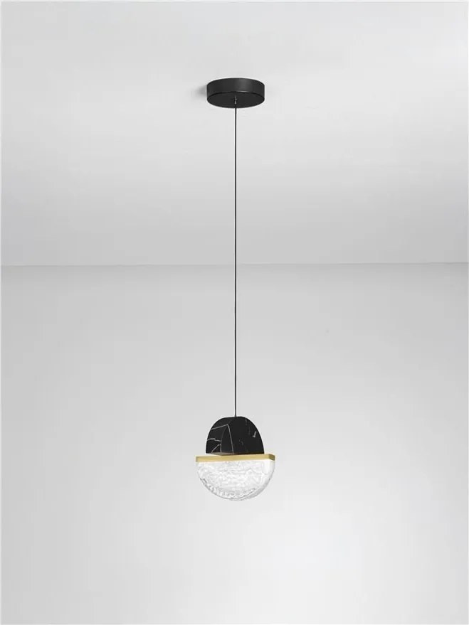 Pendul decorativ LED 2700K DORIN negru